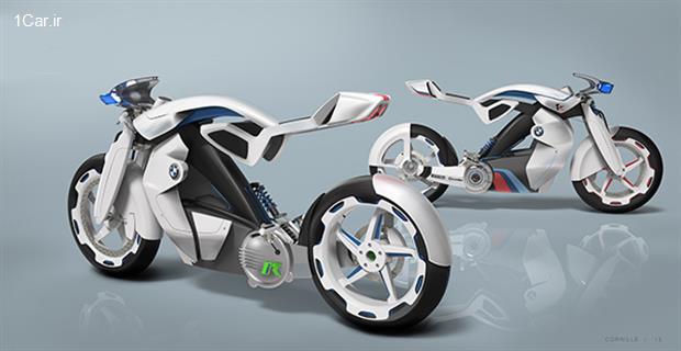 بی ام و و iR، موتورسیکلتی از آینده!